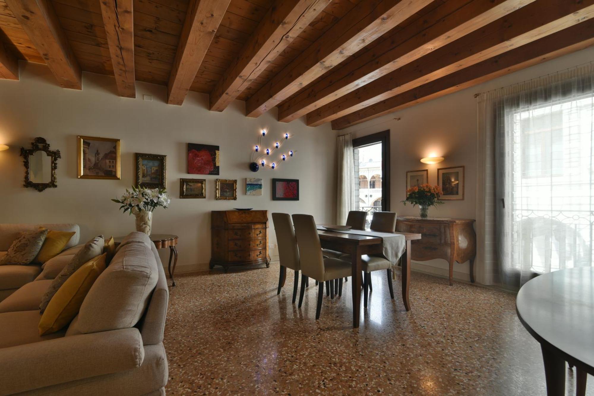 Padovaresidence Apartments - Vista Piazza Delle Erbe E Palazzo Della Ragione Exteriér fotografie